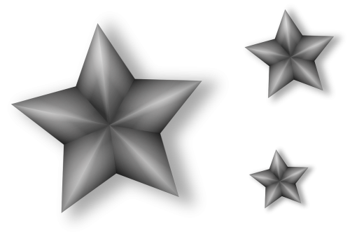 Žvaigždės, Naktinis Dangus, 3D Pilka, Nemokama Vektorinė Grafika