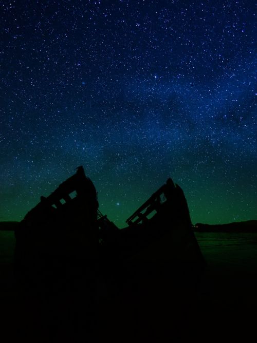 Žvaigždės, Tūslė, Valtys, Salenai, Isle Of Mull, Škotija