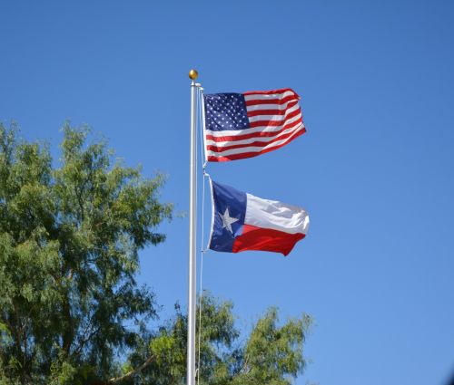 Žvaigždės,  Juostelės,  Vėliava,  Usa,  Texas,  Spalvinga,  Dangus,  Žvaigždės Juostos Flag Usa Texas