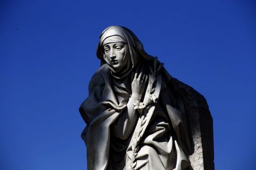 Statula, Mėlynas, Motina Teresa, Vatikanas, Šventosios Angelo Pilis