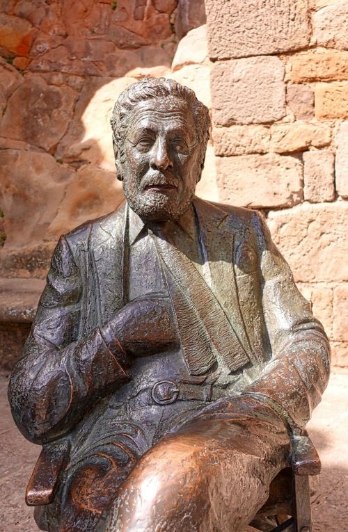 Statula, Luis García Berlinga, Direktorius, Sos Del Rey Catolico, Vaizdas, Bronza