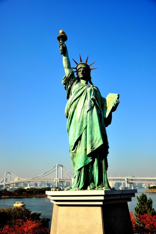 Statula, Laisvė, Japonija, Orientyras, Uostas, Turizmas