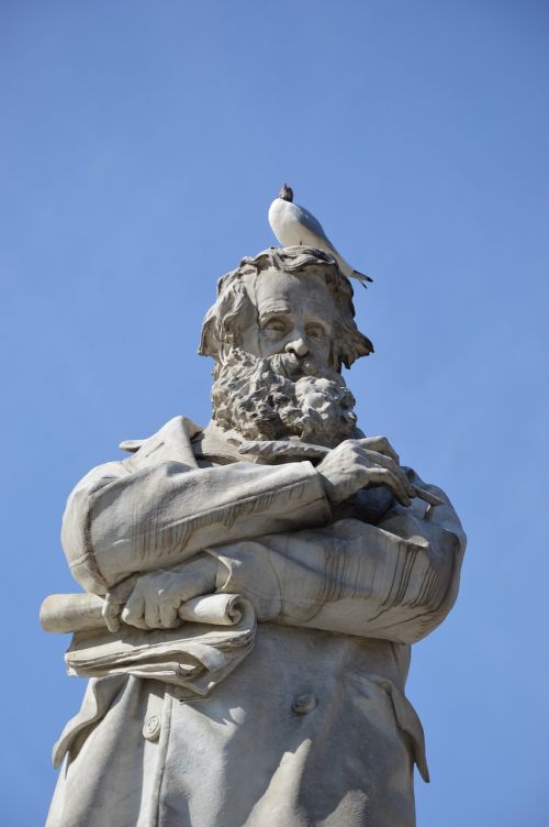 Statula, Kajakas, Paukštis, Venecija