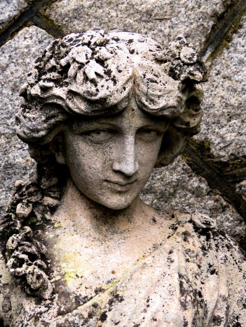Statula, Moteris, Figūrėlė, Skulptūra, Akmuo, Graikų Kalba