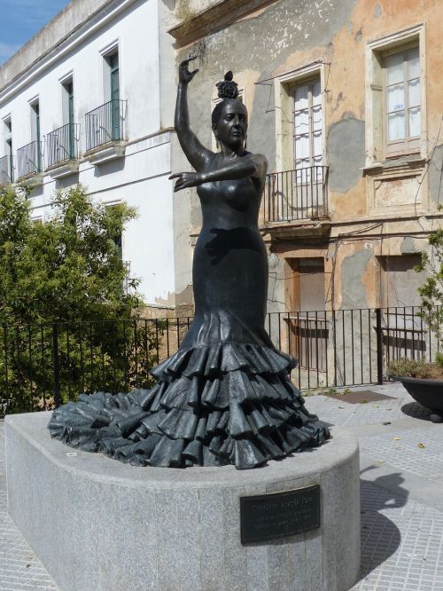Statula, Flamenko, Šokis, Andalūzija, Jerez