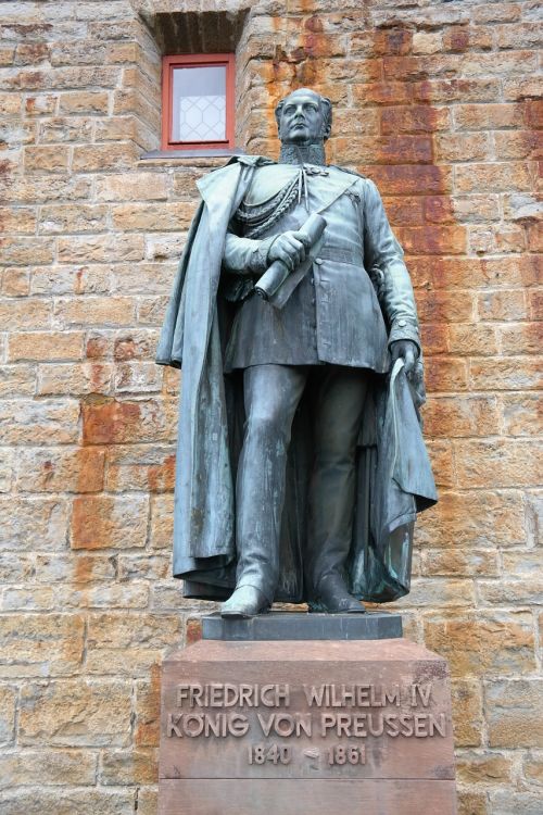 Statula, Hohenzollern, Bronzos Statulos, Metalas, Pilis, Friedrich Wilhelm, Friedrich Wilhelm Iv