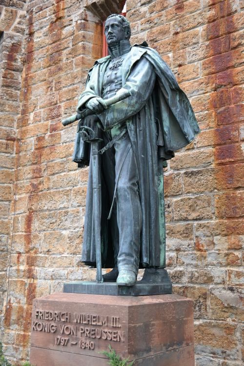 Statula, Hohenzollern, Bronzos Statulos, Metalas, Pilis, Friedrich Wilhelm Iii, Friedrich Wilhelm
