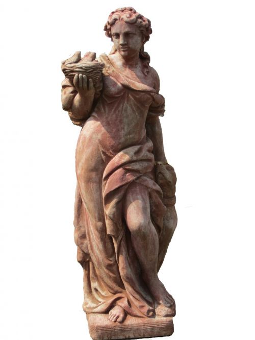 Statula, Moteris, Sodo Figūrėlės, Moteris, Dekoratyvinis, Skulptūra