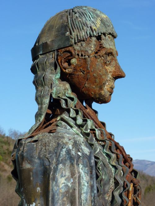 Statula, Geležis, Menas, Pyrénées, Charakteris, Vyras, Galva