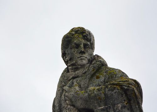 Statula, Statulos Akmenys, François René Châteaubriant, Kajakas, Saint Malo, Turizmo Miestas, Brittany, France