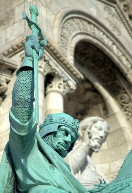 Statula, Riteris, Kryžiaus Žygis, Saint, Bažnyčia, Paminklas, Paris, France