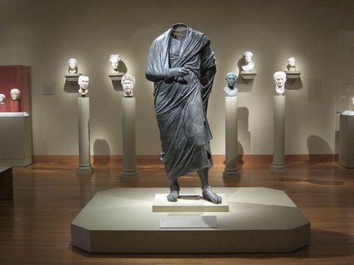 Statula, Marcus Aurelius, Skulptūra, Romėnų, Kareivis, Galvos, Muziejus, Vyras