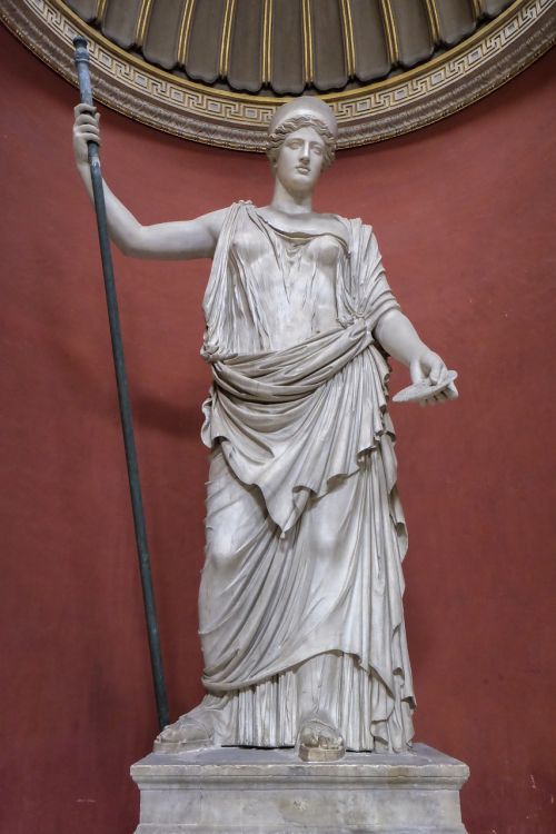 Statula, Skulptūra, Romėnų, Vatikanas, Muziejus, Marmuras, Vatikano Muziejus, Italy, Menas, Roma