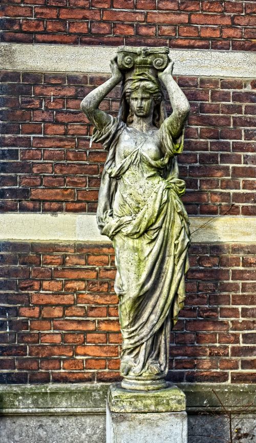 Statula, Skulptūra, Sodo Statula, Moterų Statula, Klasikinis, Graikų Stilius