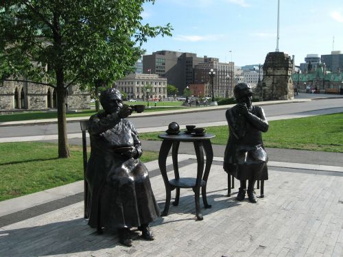 Statula, Otava, Garsus Penkis, Parlamento Kalva, Kanada, Taikos Bokštas