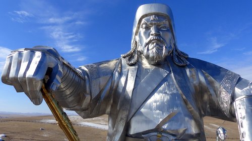 Statula,  Skulptūra,  Dangus,  Kelionė,  Paminklas,  Dschinghis Khan,  Mongolija,  Vyras