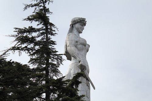 Statula,  Skulptūra,  Motinos Gruzijoje,  Tbilisis