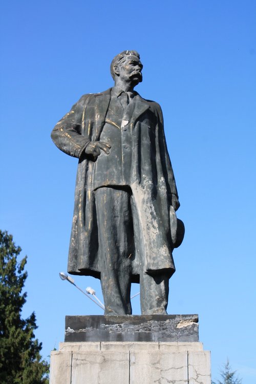 Statula,  Skulptūra,  Kelionė,  Paminklas,  Maksimas Gorkis,  Ukraina,  Mukachevo