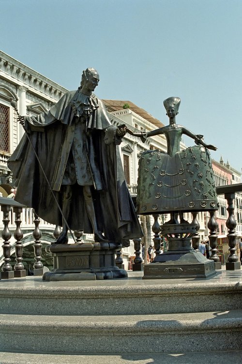 Statula,  Skulptūra,  Kelionė,  Casanova,  Venecija,  Italija