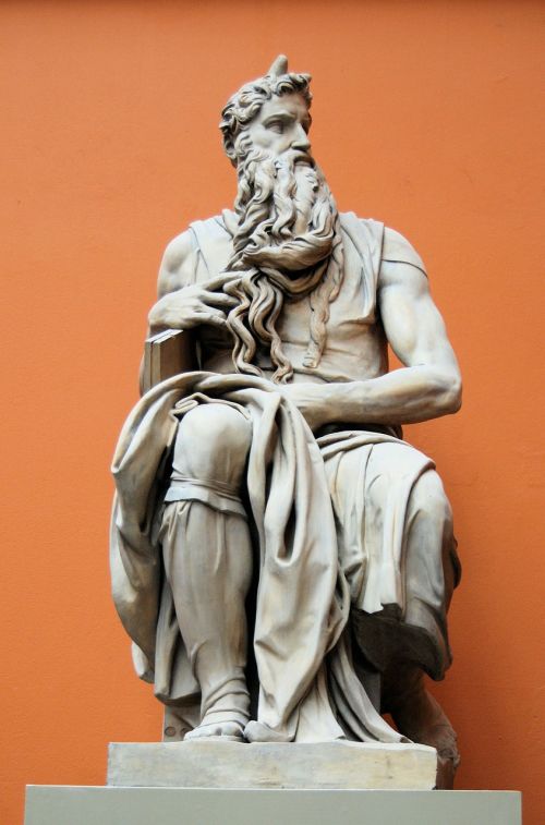 Statula, Skulptūra, Muziejus, Londonas, Mozės