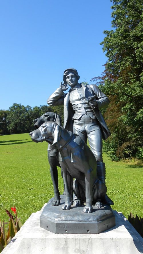Statula, Medžioklės Šuo, Austria, Imperijos Vila, Blogas Ischl