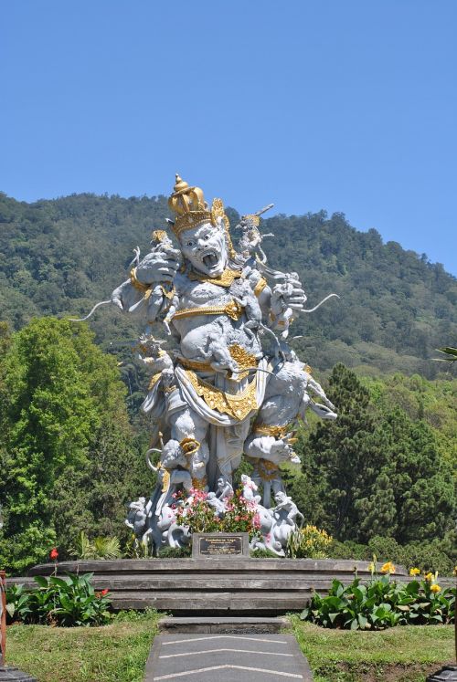 Statula, Bali, Bedugul, Skulptūra, Kultūra, Tradicinis, Figūra, Monstras