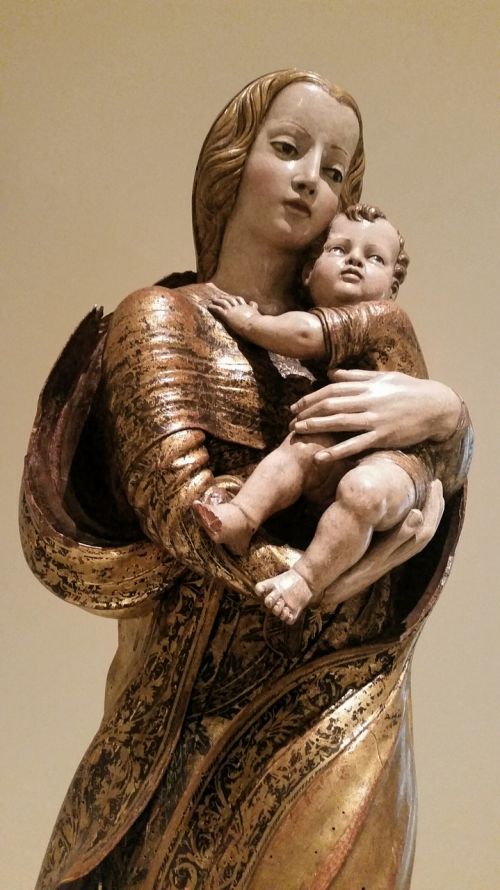 Statula,  Religija,  Saint,  Moteris,  Kūdikis