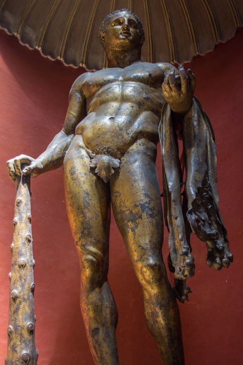 Statula,  Bronza,  Vatikanas,  Muziejus,  Roma,  Italy,  Dubina