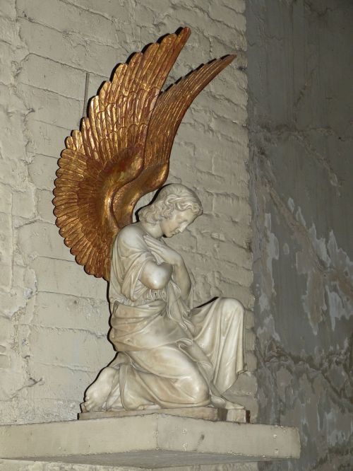 Statula, Figūra, Skulptūra, Angelas, Bažnyčia, Tikėjimas, Angelo Figūra