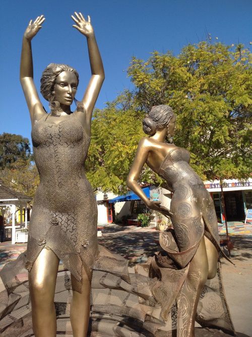 Statula, Balboa Parkas, San Diego