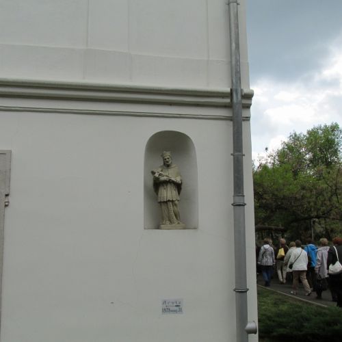 Statula,  Kunigas,  Siena,  Vengrija,  Kunigo Statula Sienoje