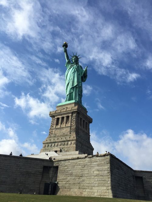Laisvės Statula, Niujorkas, Miestas, Jungtinės Valstijos, Manhatanas