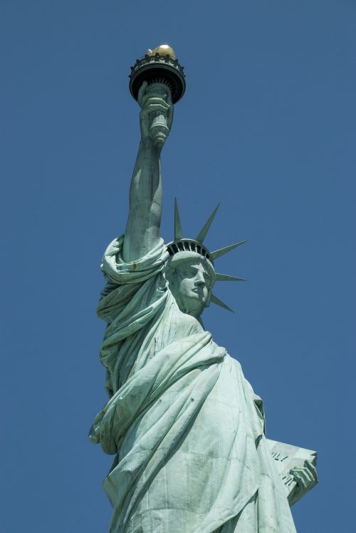 Laisvės Statula, Manhatanas, Niujorkas, Jungtinės Valstijos, Laisvė, Statula