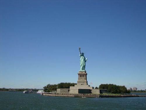 Laisvės Statula, Niujorkas, Dangus, Manhatanas