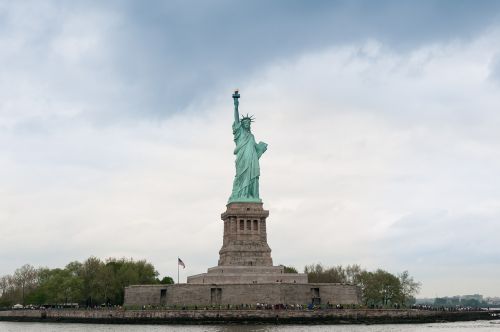 Laisvės Statula, Niujorkas, Dangus, Manhatanas