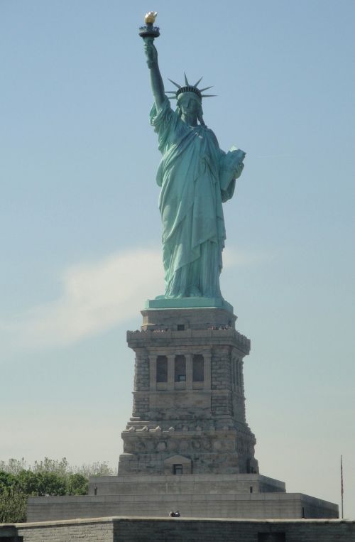 Laisvės Statula, Orientyras, Niujorkas, Amerikietis, Paminklas, Laisvė, Simbolis, Žinomas, Istorija, Manhatanas, Nyc, Lady, Pritraukimas, Laisvė