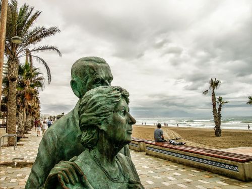 Statulos, Alicante, Viduržemio Jūra, Debesuota, Atsipalaiduoti, Peizažai, San Juano Paplūdimys, Po Sodų