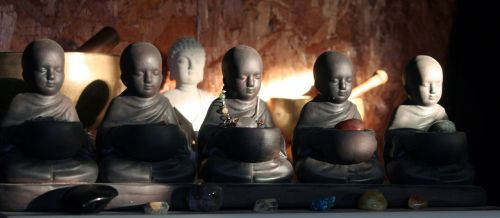 Statulėlė, Vienuoliai, Meditacija, Budizmas, Medituoti