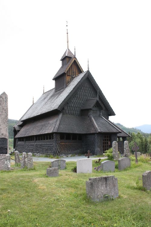 Bokštas, Norvegija, Bažnyčia, Kapinės, Trys Bažnyčios, Medinis, Senoji Bažnyčia, Burtai