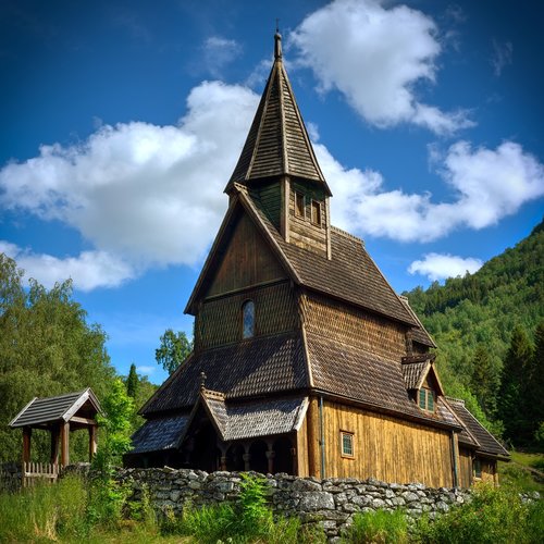Atitolinti Bažnyčią,  Metai,  Architektūra,  Religija,  Statyba,  Urnes,  Norvegija