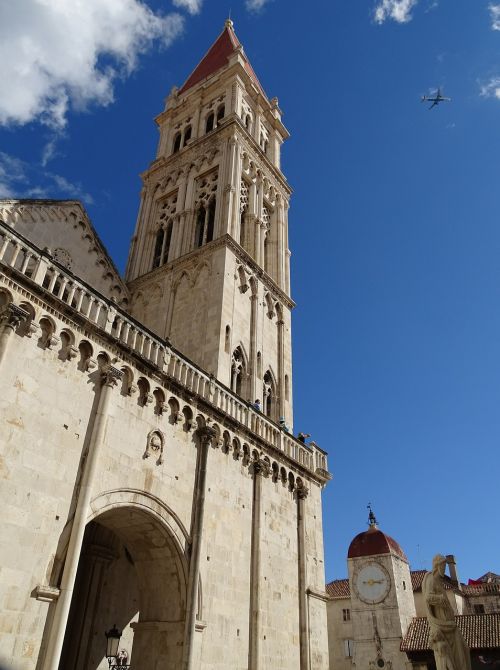 Bokštas, Trogiras, Kroatija, Unesco, Bažnyčia, Europa, Pastatas, Istoriškai