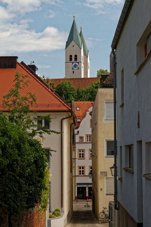 Bokštas,  Freising,  Pastatas,  Architektūra,  Bokštas,  Miestas,  Aukštas Pastatas,  Laikrodis