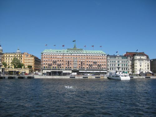 Stockholm, Senamiestis, Vasara, Vanduo, Laivai