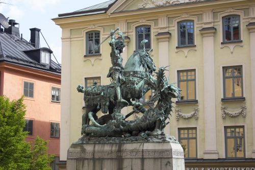 Stockholm, Bronza, Istoriškai, Statula, Švedija