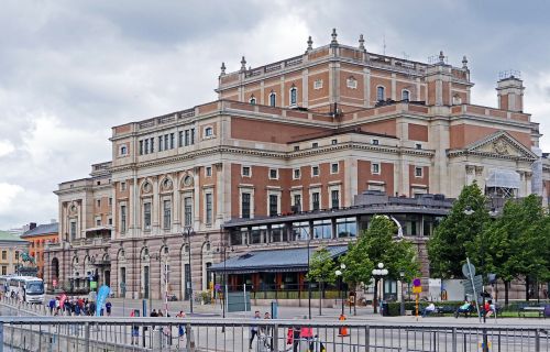 Stockholm, Karališkoji Švedijos Opera, Operos Teatras, Centras, Centro, Kapitalas, Švedija, Lankytinos Vietos, Turizmas, Skandinavija, Pastatas