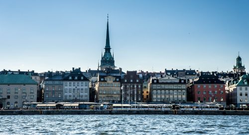 Stockholm, Švedija, Miestas, Architektūra, Senas, Skandinavija, Pastatas, Europa, Orientyras, Miesto Panorama