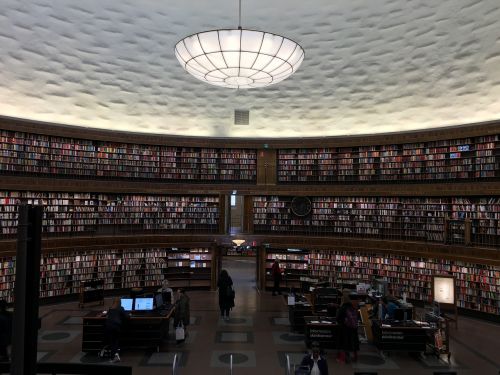 Stokholmo Savivaldybės Biblioteka, Biblioteka, Knyga