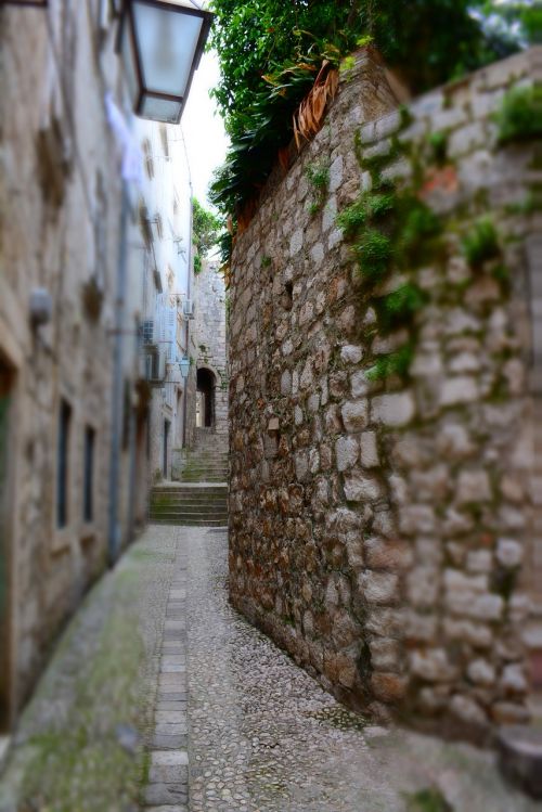 Akmuo, Dubrovnik, Viduržemio Jūros, Senas, Kelionė, Vasara, Gatvė, Gatvės Šviesos