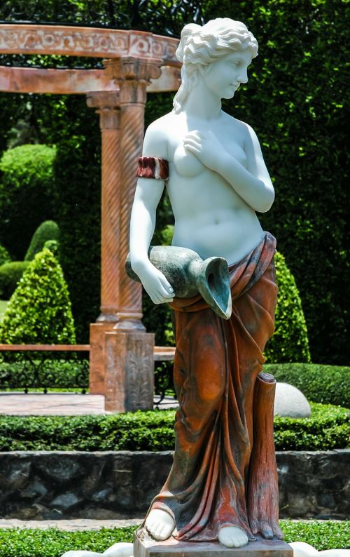 Akmens Figūra, Statula, Graži Moteris, Parkas