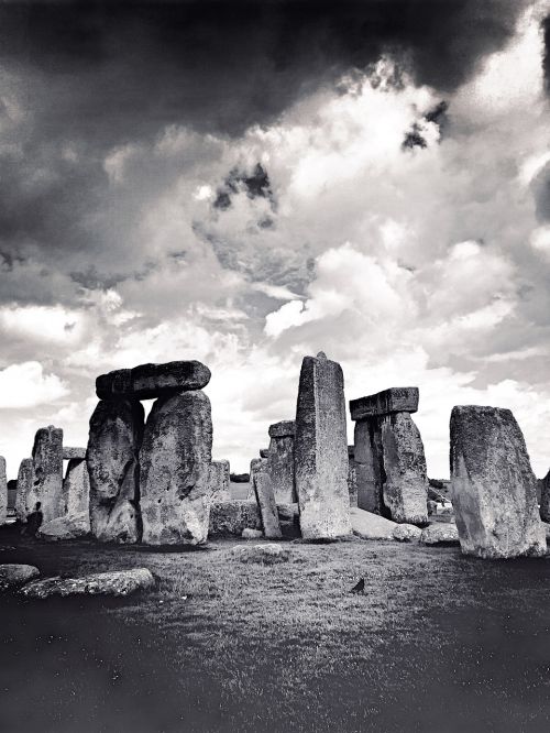 Stonehenge, Garbinimo Vieta, Istoriškai, Jungtinė Karalystė, Anglija, Mistinis, Debesys, Akmenys